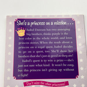Books Perfectly Princess, Purple Princess Wins the Prize, by Alyssa Crowne, paperback, FUC, size ,  