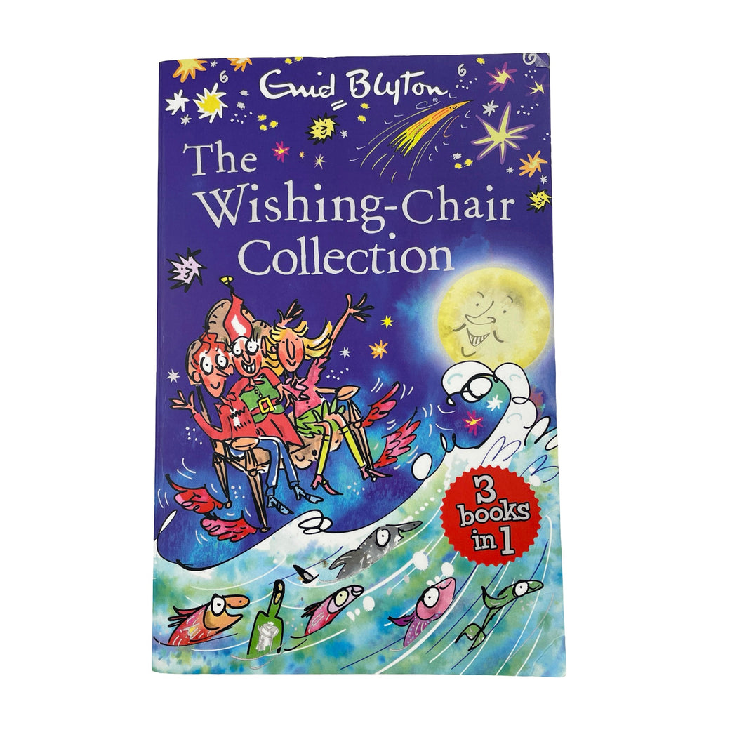 Books The Wishing-Chair Collection, 3 in 1 by Enid Blyton, paperback, GUC, size ,  