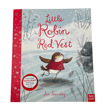 Books Little Robin Red Vest, by Jan Fearnley, paperback, EUC, size ,  