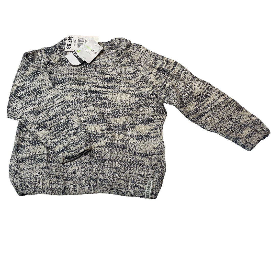 Unisex Bonds, cotton blend knit sweater / jumper, NEW, size 1-2,  