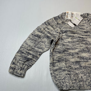 Unisex Bonds, cotton blend knit sweater / jumper, NEW, size 1-2,  