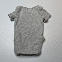Load image into Gallery viewer, Unisex Dymples, grey cotton bodysuit / romper, EUC, size 0000,  