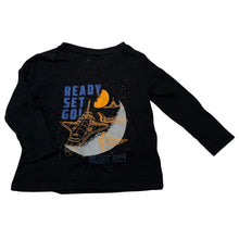 Load image into Gallery viewer, Boys Anko, cotton long sleeve tee / top, space, EUC, size 2,  