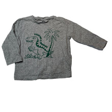 Load image into Gallery viewer, Boys Brilliant Basics, long sleeve tee / top, dinosaur, GUC, size 2,  