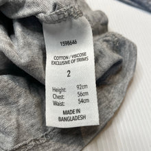 Load image into Gallery viewer, Boys Brilliant Basics, long sleeve tee / top, dinosaur, GUC, size 2,  