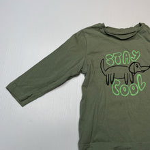 Load image into Gallery viewer, Boys Brilliant Basics, cotton long sleeve tee / top, dog, GUC, size 2,  