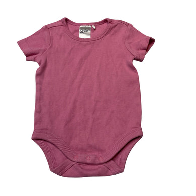 Girls Anko, ribbed stretchy bodysuit / romper, EUC, size 00,  