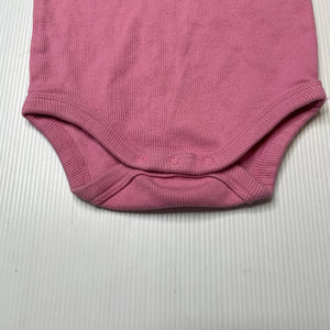 Girls Anko, ribbed stretchy bodysuit / romper, EUC, size 00,  