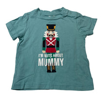 Load image into Gallery viewer, Boys Baby Berry, cotton Christmas tee / top, EUC, size 0,  