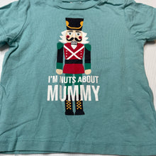 Load image into Gallery viewer, Boys Baby Berry, cotton Christmas tee / top, EUC, size 0,  