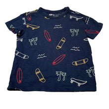 Load image into Gallery viewer, Boys Anko, navy cotton tee / top, EUC, size 2,  