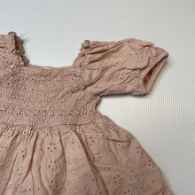 Load image into Gallery viewer, Girls Baby Baby, broderie cotton romper, GUC, size 0,  