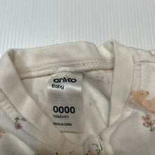 Load image into Gallery viewer, Girls Anko, soft cotton zip coverall / romper, GUC, size 0000,  
