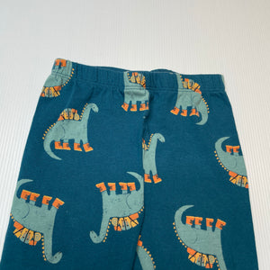 Unisex Dymples, stretchy leggings / bottoms, dinosaurs, GUC, size 2,  