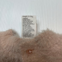 Load image into Gallery viewer, Girls Baby Berry, soft fluffy stretchy cardigan, EUC, size 0,  
