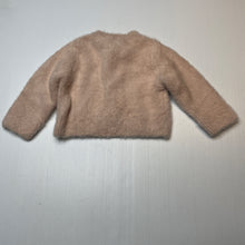 Load image into Gallery viewer, Girls Baby Berry, soft fluffy stretchy cardigan, EUC, size 0,  