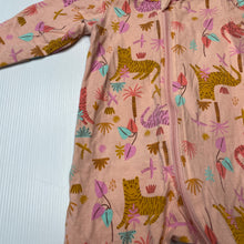 Load image into Gallery viewer, Girls Underworks, stretchy zip coverall / romper, EUC, size 000,  