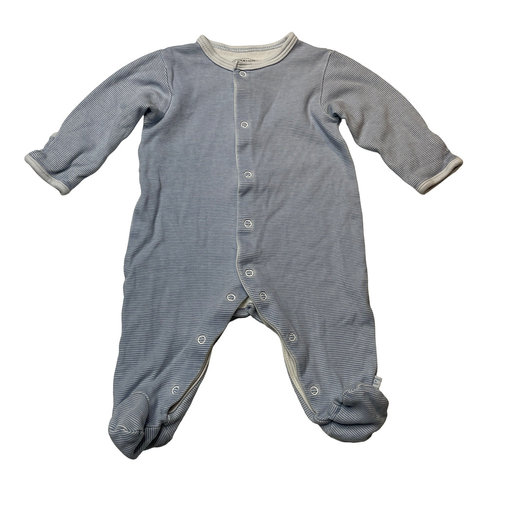 Unisex Mamas & Papas, cotton coverall / romper, GUC, size 0000,  