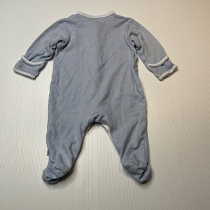 Unisex Mamas & Papas, cotton coverall / romper, GUC, size 0000,  