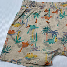 Load image into Gallery viewer, Boys Dymples, lightweight cotton shorts, elasticated, dinosaurs, EUC, size 1,  