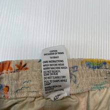 Load image into Gallery viewer, Boys Dymples, lightweight cotton shorts, elasticated, dinosaurs, EUC, size 1,  