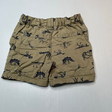Load image into Gallery viewer, Boys H&amp;T, cotton shorts, adjustable, dinosaurs, GUC, size 2,  