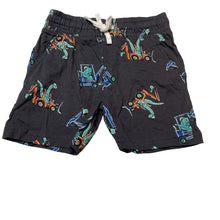 Load image into Gallery viewer, Boys Tilt, lightweight cotton shorts, elasticated, dinosaurs/diggers, EUC, size 3,  