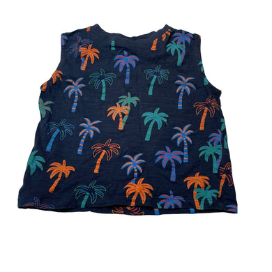 Boys Anko, navy cotton tank top, GUC, size 2,  