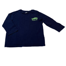 Load image into Gallery viewer, Boys Brilliant Basics, navy cotton long sleeve tee / top, EUC, size 2,  