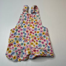 Load image into Gallery viewer, Girls Anko, floral stretch cotton overalls / shortalls, GUC, size 2,  