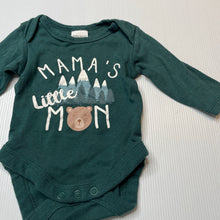 Load image into Gallery viewer, Boys Baby Berry, soft cotton bodysuit / romper, EUC, size 0000,  