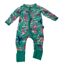 Load image into Gallery viewer, Girls Bonds, zip wondersuit / zippy / romper, GUC, size 000,  
