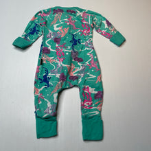 Load image into Gallery viewer, Girls Bonds, zip wondersuit / zippy / romper, GUC, size 000,  