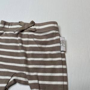 Unisex Baby Boxes, soft feel organic cotton leggings / bottoms, GUC, size 000,  