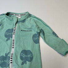 Load image into Gallery viewer, Unisex Bonds, WONDERCOOL zip wondersuit / zippy / romper, GUC, size 000,  
