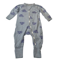 Load image into Gallery viewer, Unisex Bonds, WONDERCOOL zip wondersuit / zippy / romper, EUC, size 000,  