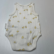 Load image into Gallery viewer, Girls purebaby, organic cotton singletsuit romper, chicks, EUC, size 00,  