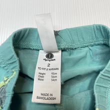 Load image into Gallery viewer, Unisex Dymples, stretchy leggings / bottoms, tortoises, Inside leg: 27.5cm, GUC, size 2,  