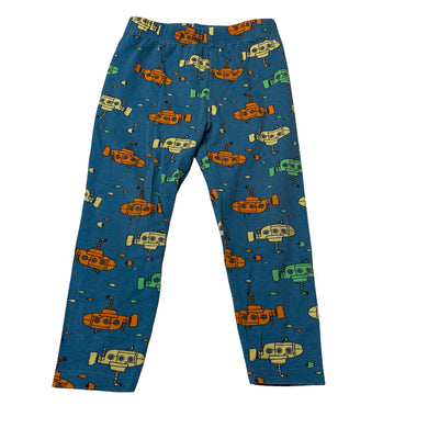 Unisex Dymples, stretchy leggings / bottoms, submarines, Inside leg: 28cm, GUC, size 2,  