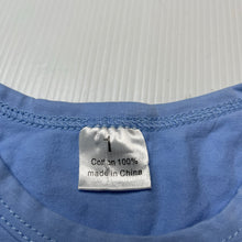 Load image into Gallery viewer, Boys cotton, long sleeve tee / top, robot, GUC, size 1,  