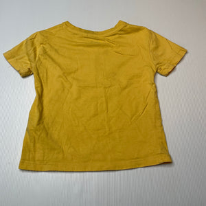 Girls Anko, cotton tee / top, dinosaur, EUC, size 2,  