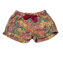 Load image into Gallery viewer, Girls Milkshake, lightweight floral cotton shorts, elasticated, FUC, size 4,  