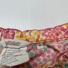 Load image into Gallery viewer, Girls Milkshake, lightweight floral cotton shorts, elasticated, FUC, size 4,  