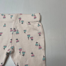 Load image into Gallery viewer, Girls Anko, floral cotton leggings / bottoms, EUC, size 000,  