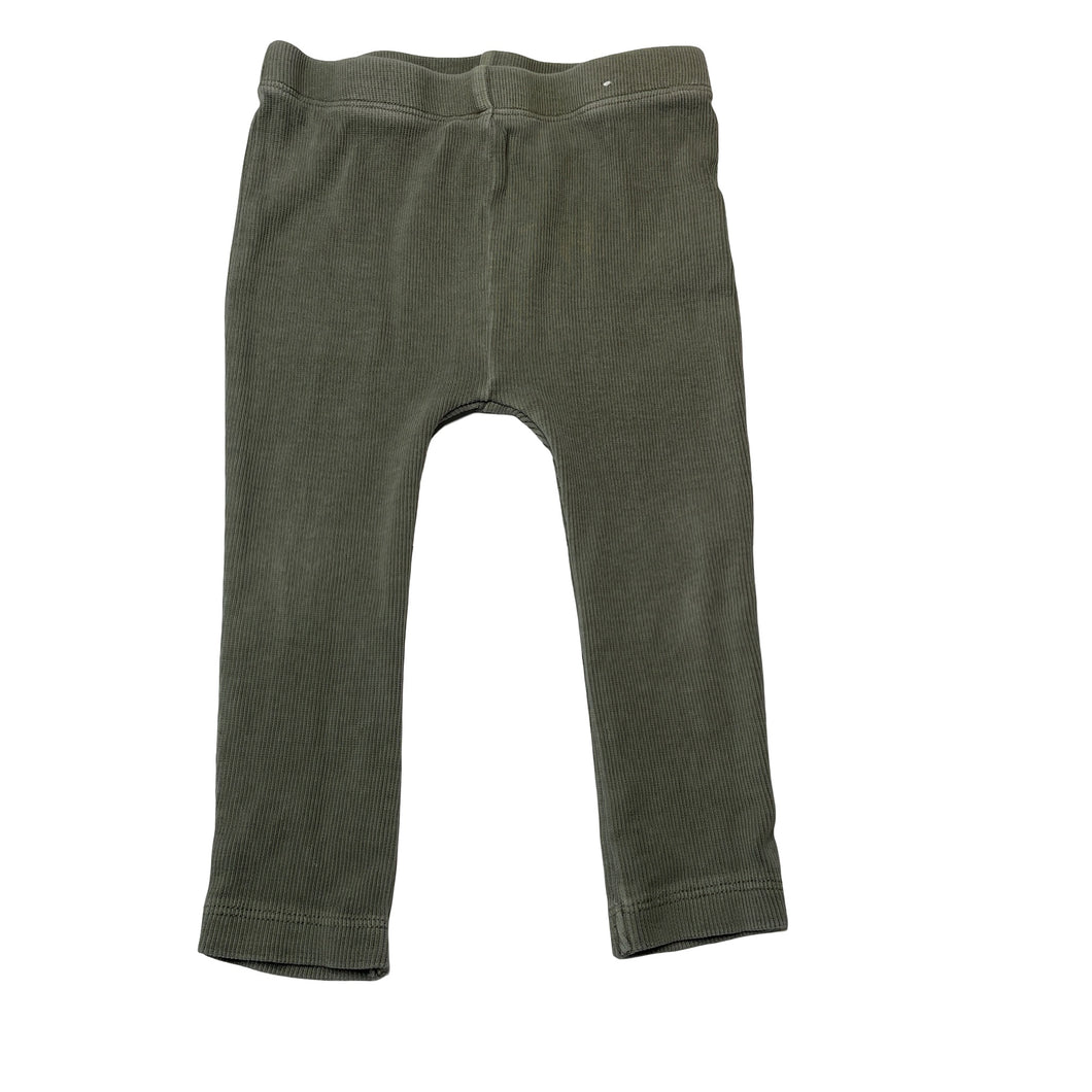 Unisex Cotton On, ribbed stretchy leggings / bottoms, GUC, size 0,  