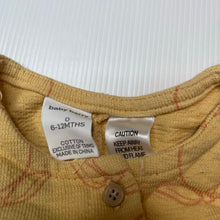 Load image into Gallery viewer, Unisex Baby Berry, yellow cotton romper, lemons, EUC, size 0,  