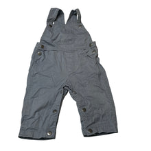 Load image into Gallery viewer, Boys SPUNKY KIDS, grey cotton overalls / dungarees, GUC, size 0,  
