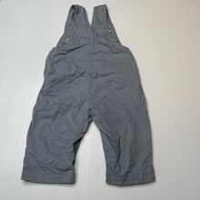Load image into Gallery viewer, Boys SPUNKY KIDS, grey cotton overalls / dungarees, GUC, size 0,  