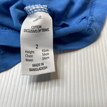 Load image into Gallery viewer, Boys Brilliant Basics, cotton long sleeve tee / top, GUC, size 2,  