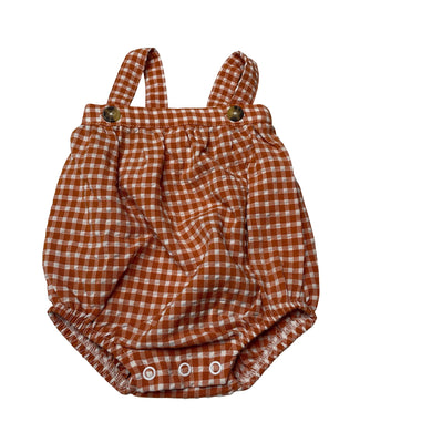 Girls Baby Baby, checked lightweight summer romper, EUC, size 0000,  